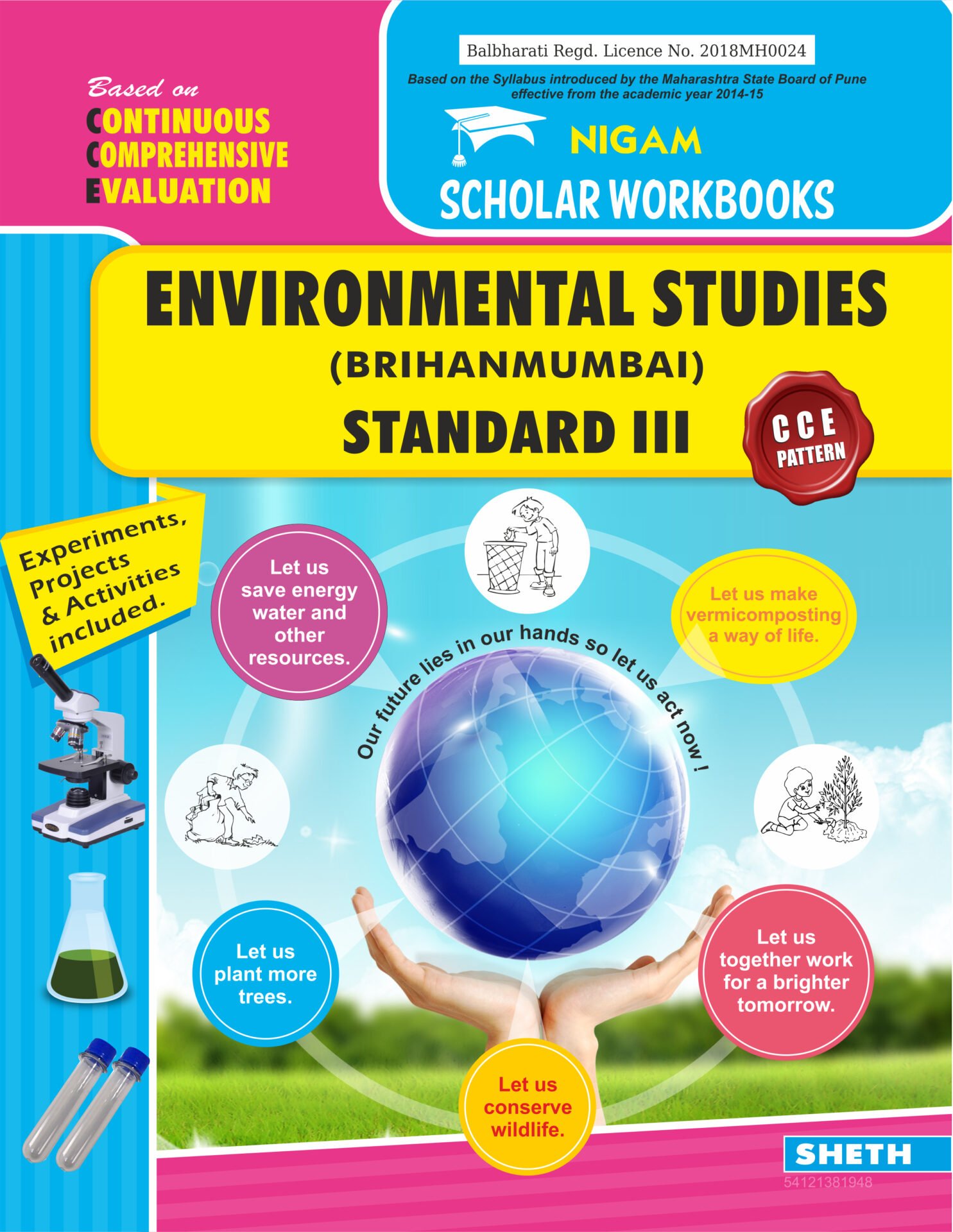 CCE Pattern Nigam Scholar Workbooks Environmental Studies BrihanMumbai Standard 3 1