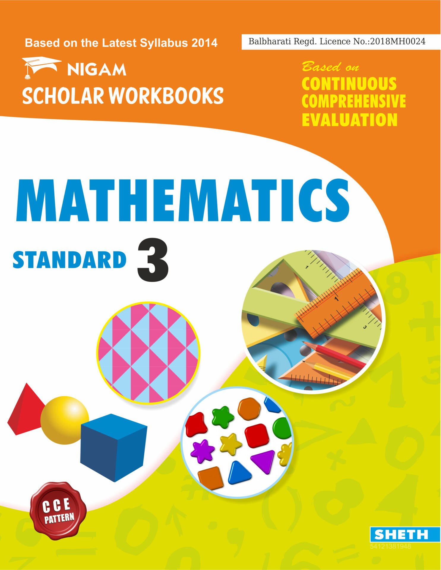 CCE Pattern Nigam Scholar Workbooks Mathematics Standard 3 1