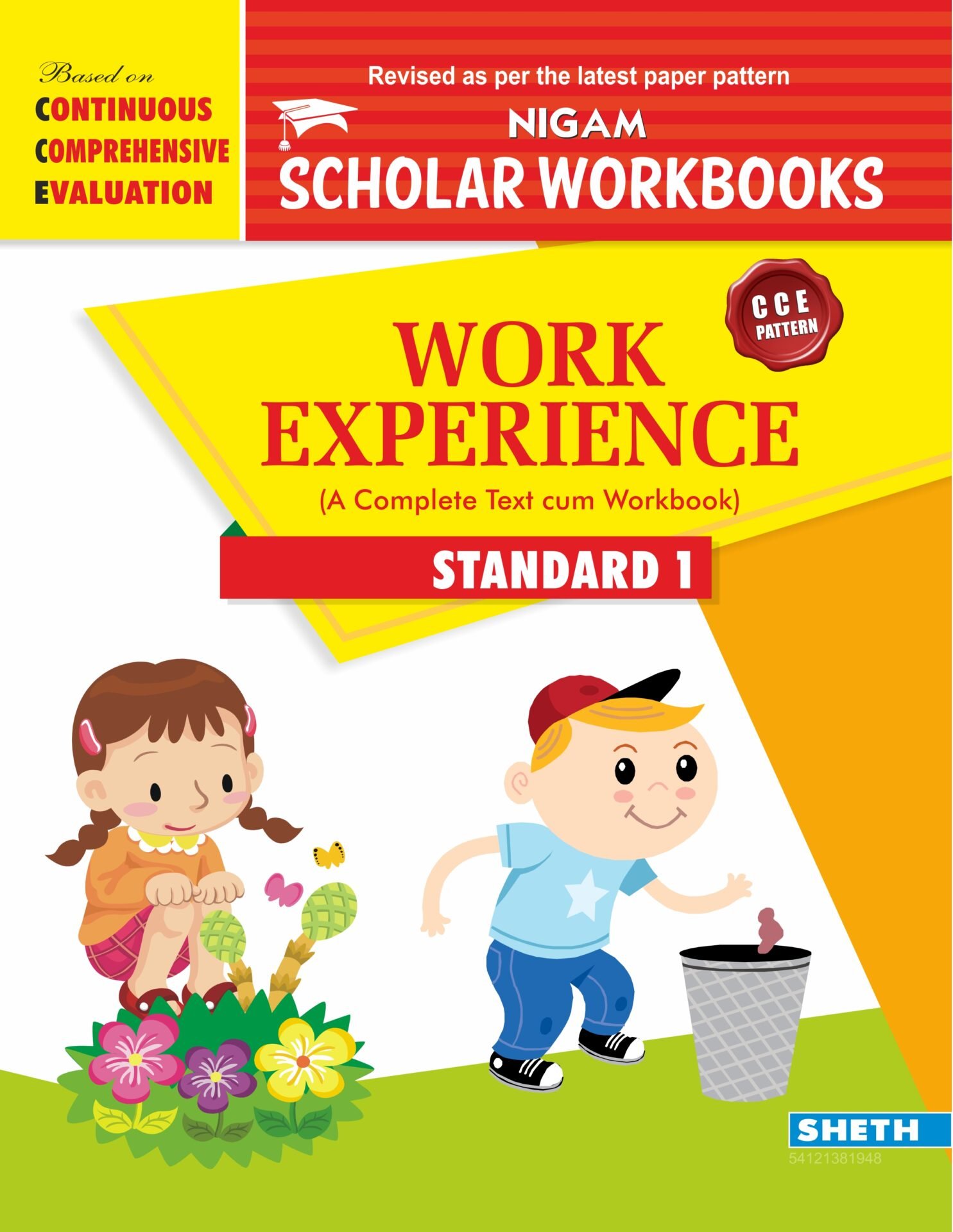 CCE Pattern Nigam Scholar Workbooks Work Experience Standard 1 1