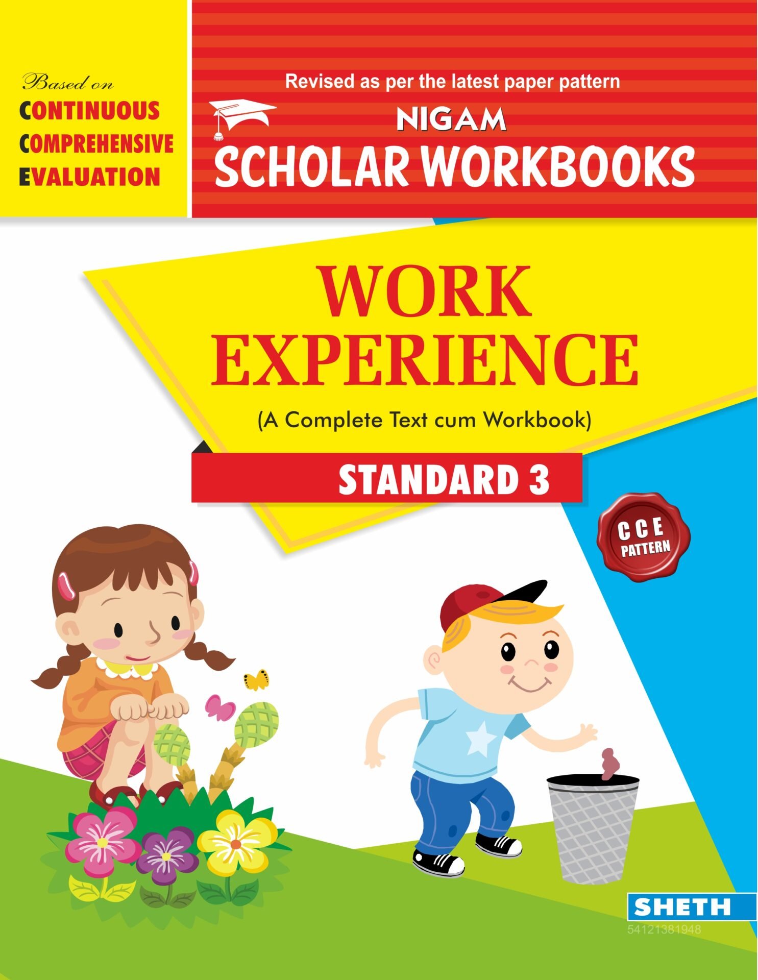 CCE Pattern Nigam Scholar Workbooks Work Experience Standard 3 1