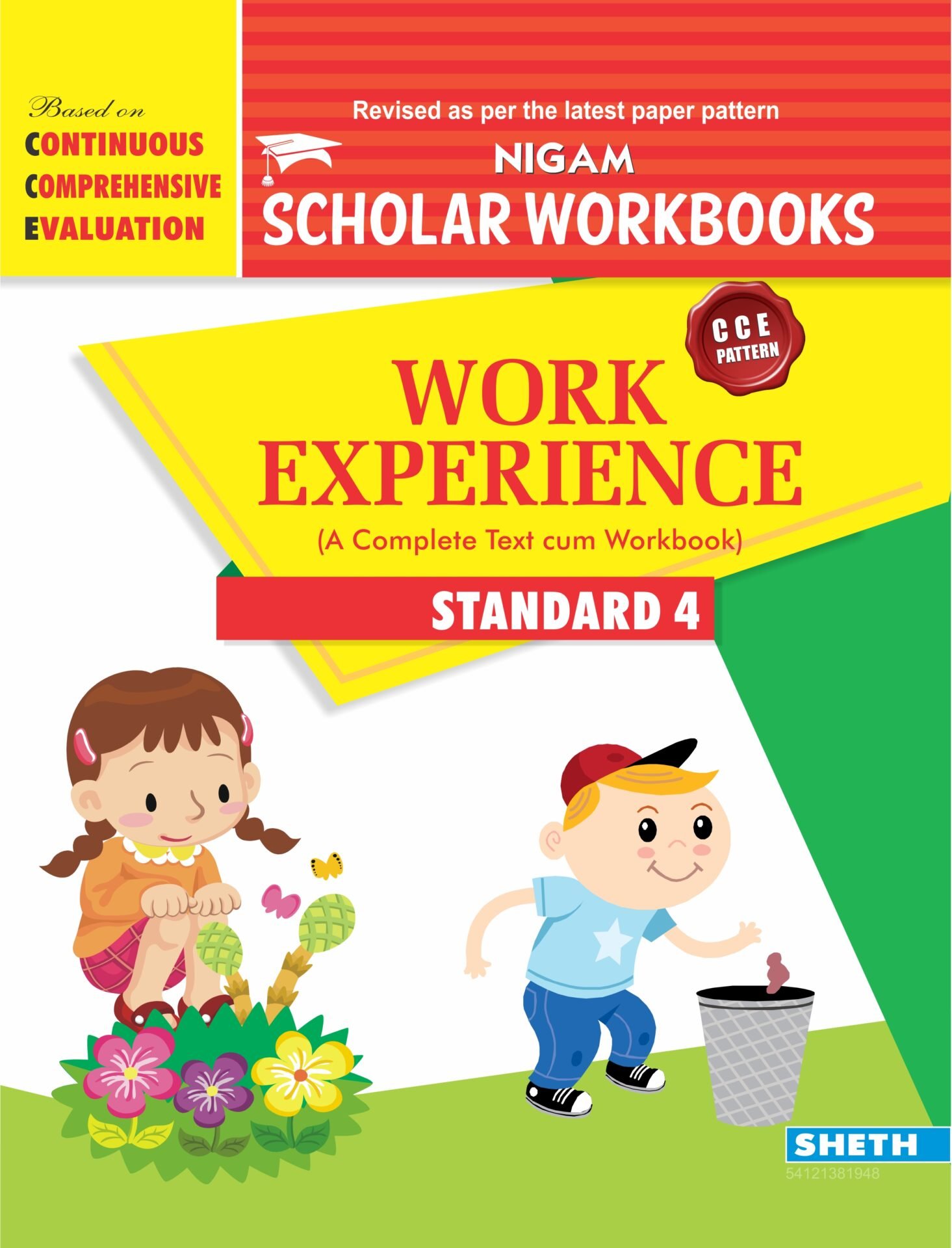 CCE Pattern Nigam Scholar Workbooks Work Experience Standard 4 1