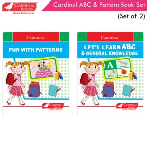 Cardinal Let's Learn ABC & Fun With Pattern Book (Set of 2)