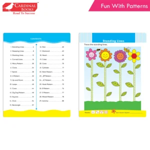 Cardinal Let's Learn ABC & Fun With Pattern Book (Set of 2)