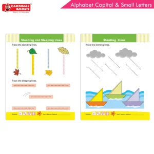 Cardinal Alphabet Capital And Small Letters Writing Book