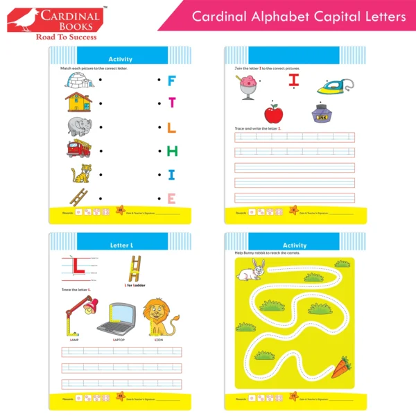 Cardinal Alphabet Letter Writing Book (Set of 3) - Image 8