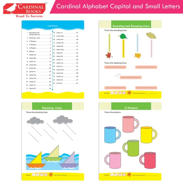 Cardinal Alphabet Letter Writing Book (Set of 3) - Image 5