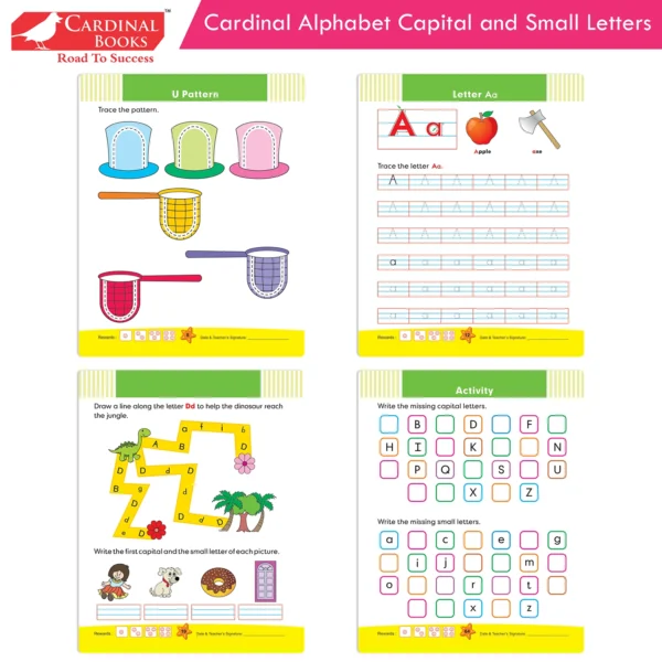 Cardinal Alphabet Letter Writing Book (Set of 3) - Image 4