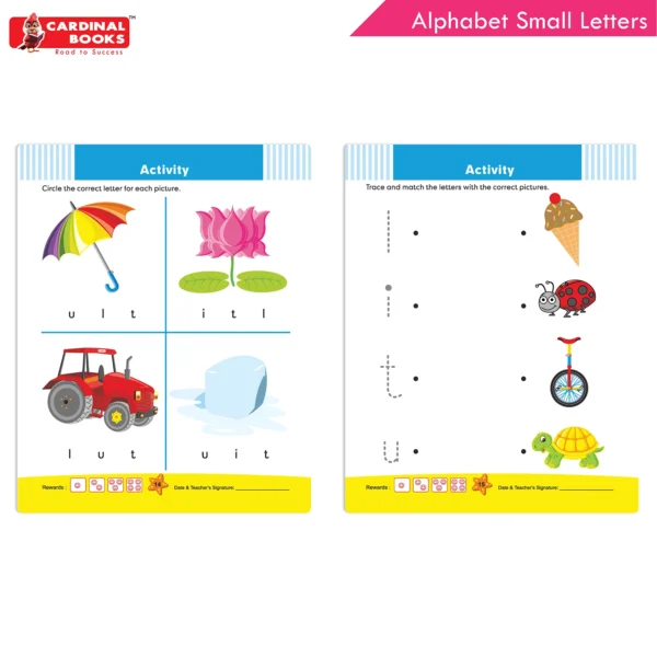 Cardinal Alphabet Small Letters Writing Book - Image 3