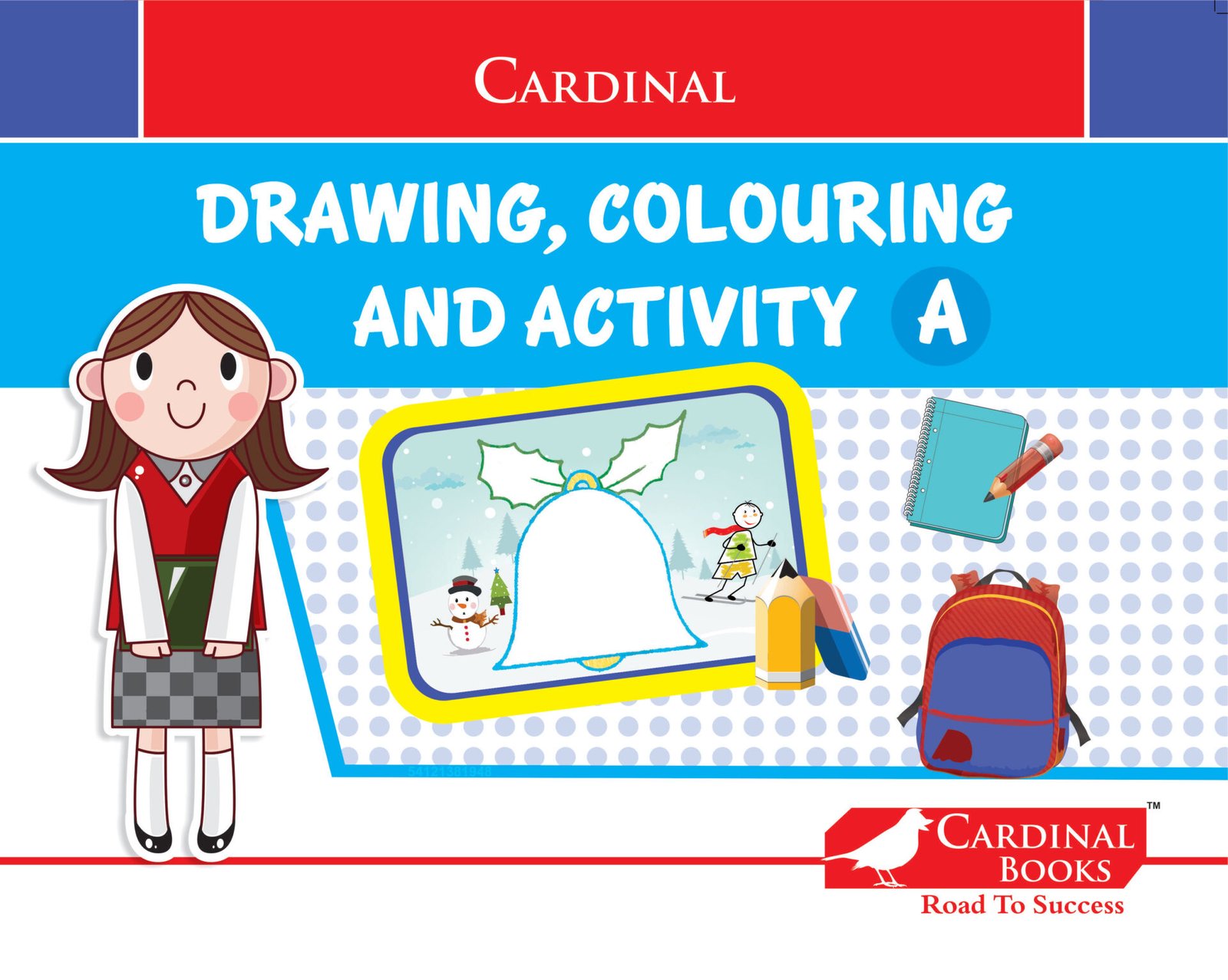 Cardinal Drawing Colouring And Activity Book A - Shethbooks | Official