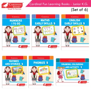 Cardinal Fun Learning Books Junior Kg. (Set of 6)