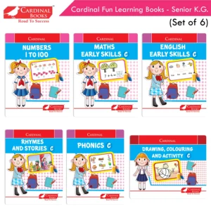 Cardinal Fun Learning Books Senior Kg. (Set of 6)