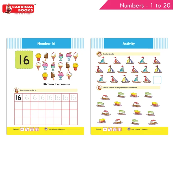 Cardinal Numbers 1 To 20 - Image 6