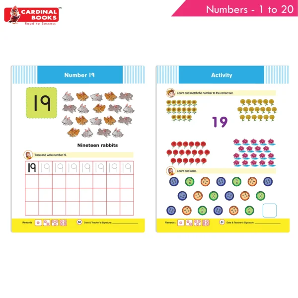 Cardinal Numbers 1 To 20 - Image 7