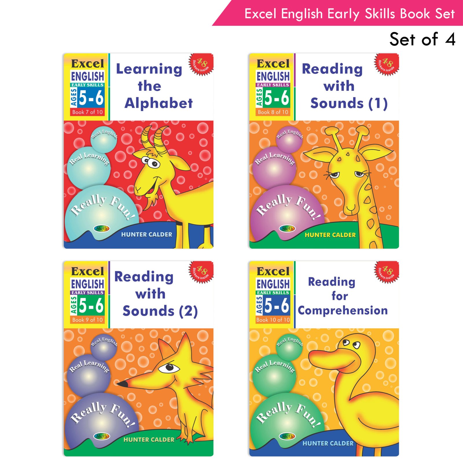 Excel English Early Skills Ages 5 6 Set of 4 1