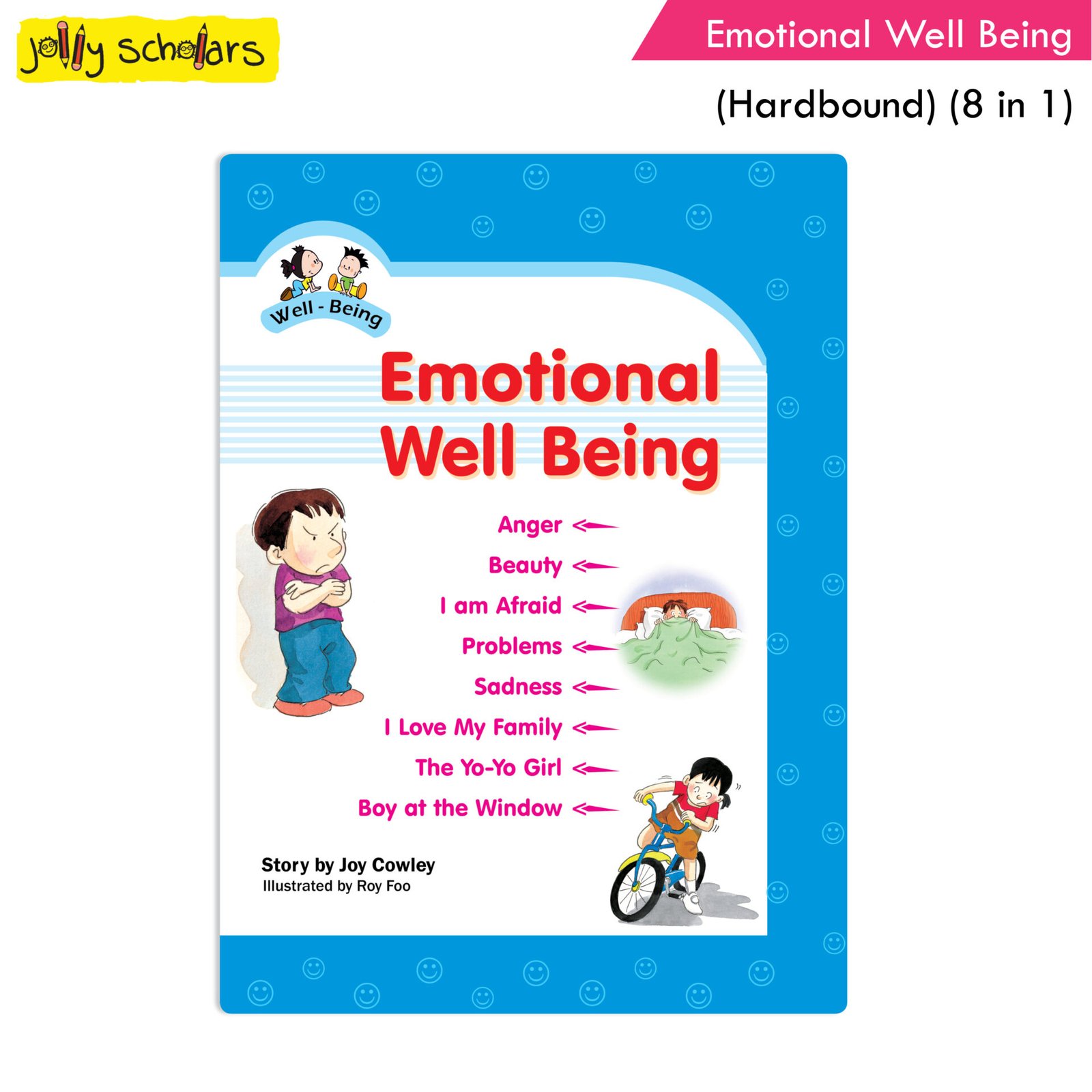 Jolly Scholars Emotional Well Being Hard Bound 8 in 1 1