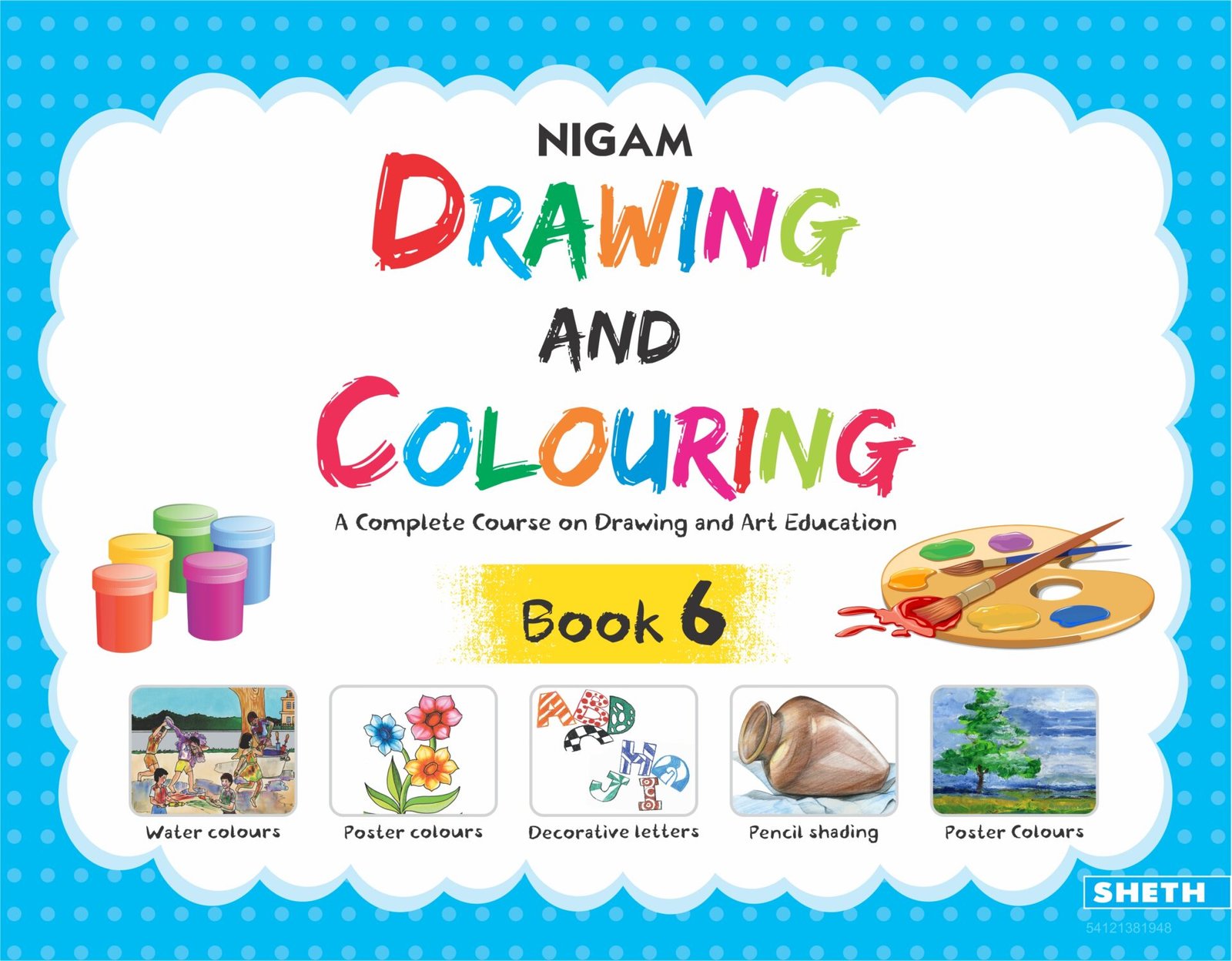 NIgam Drawing and Colouring Book 6 1