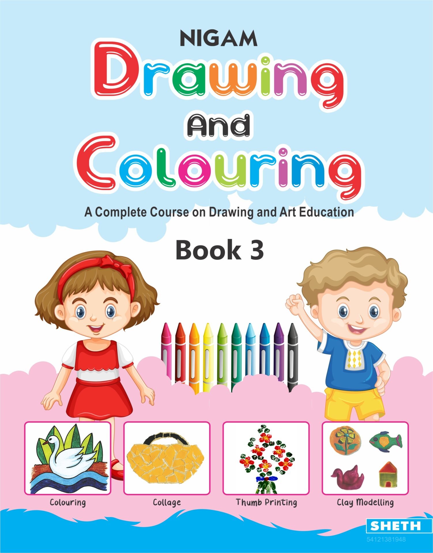 Nigam Drawing and Colouring Book 3 1