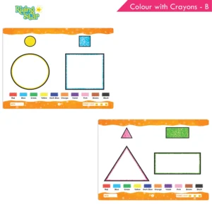 Rising Star Colour With Crayons - B