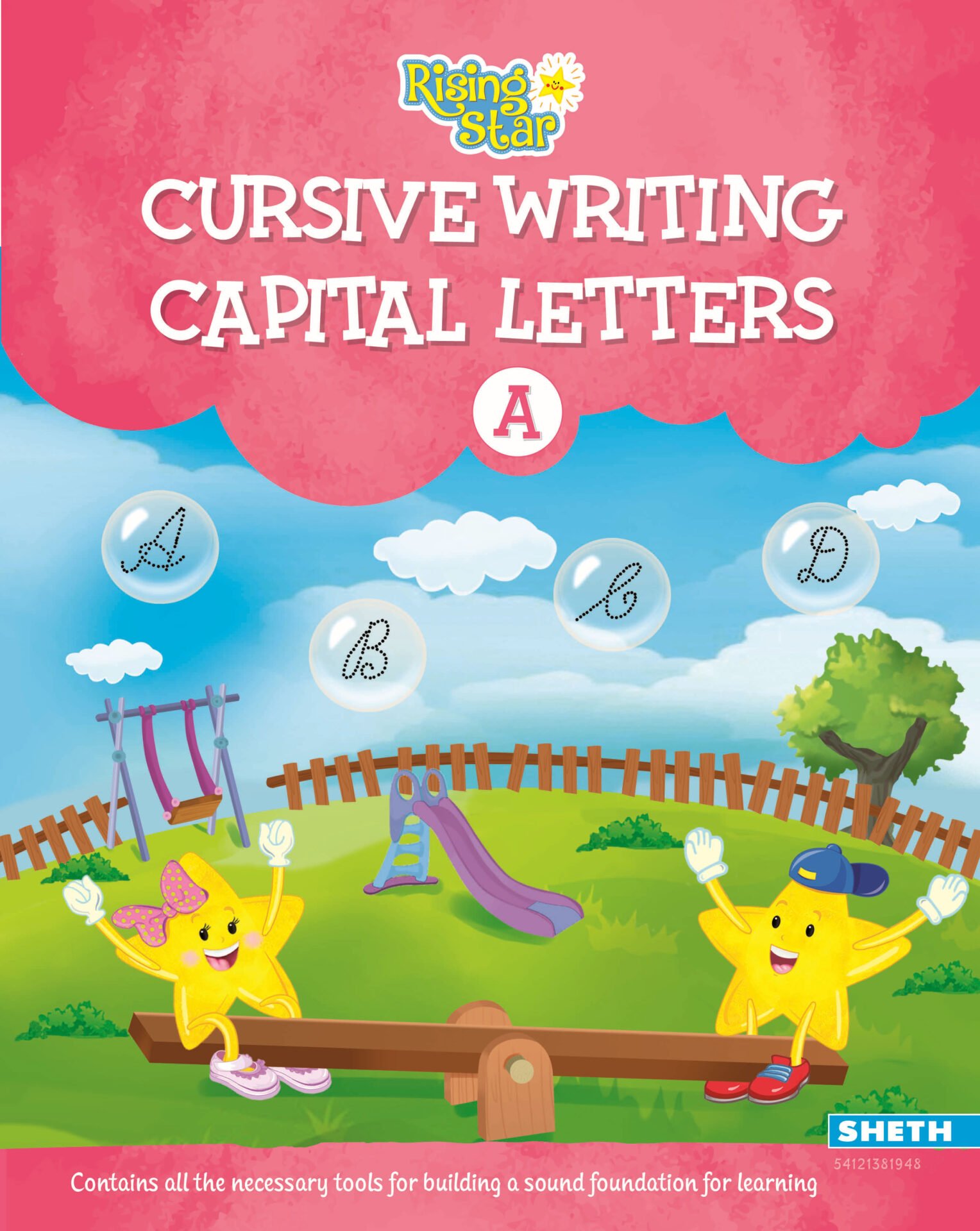 Rising Star Cursive Writing Capital Letters A 01 1