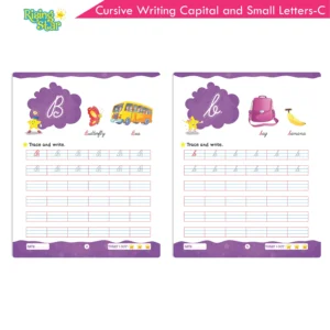 Rising Star Cursive Writing Capital And Small Letters Book - C