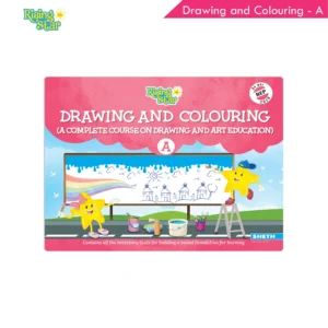 Rising Star Drawing and Colouring Book A