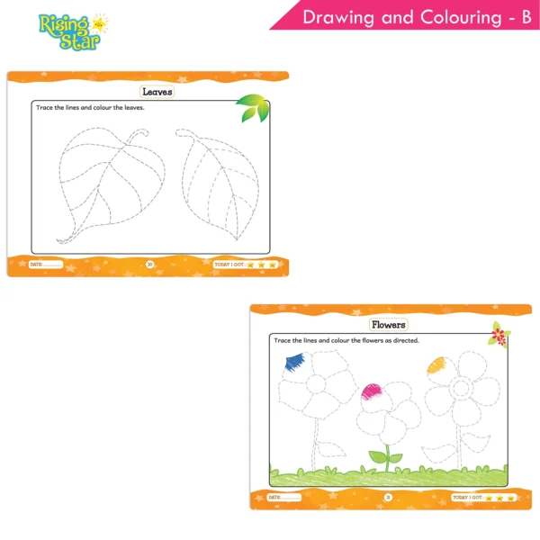 Rising Star Drawing and Colouring Book B - Image 6