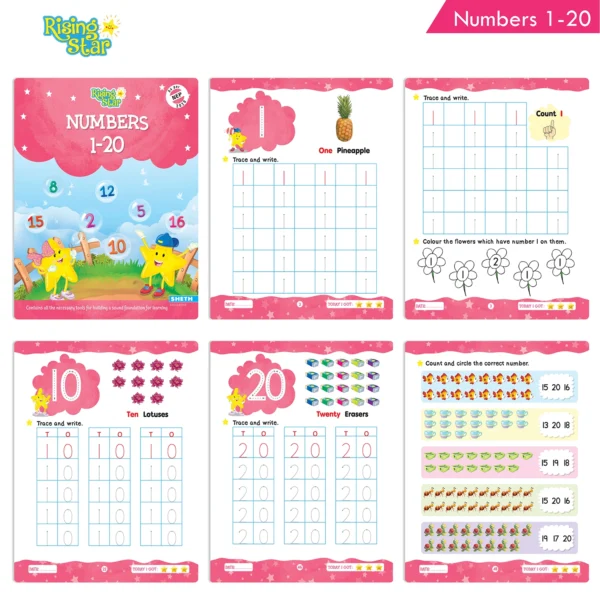 Rising Star Fun Learning Nursery Book Set (Set of 6) - Image 4