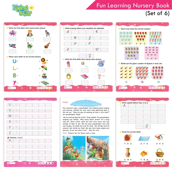 Rising Star Fun Learning Nursery Book Set (Set of 6) - Image 8