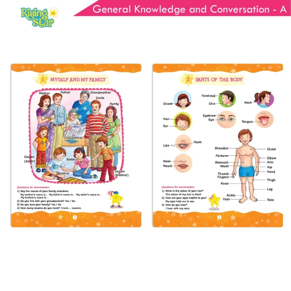 Rising Star General Knowledge And Conversation Book - A - Image 2