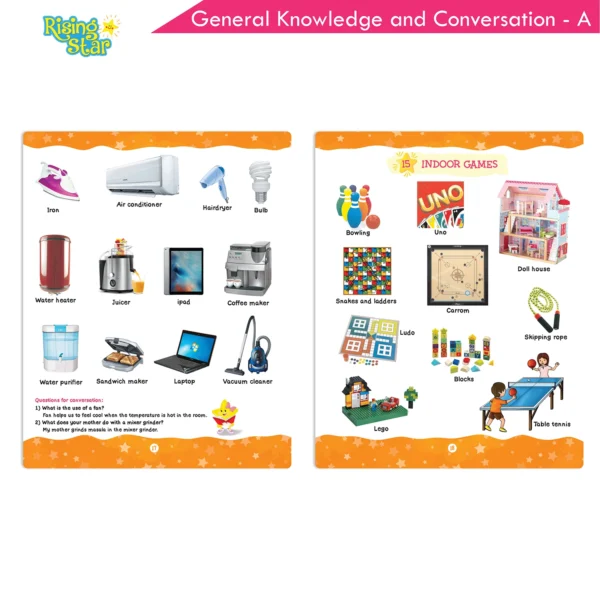 Rising Star General Knowledge And Conversation Book - A - Image 4