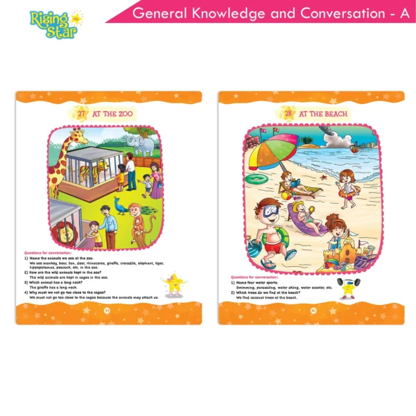 Rising Star General Knowledge And Conversation Book - A - Image 8