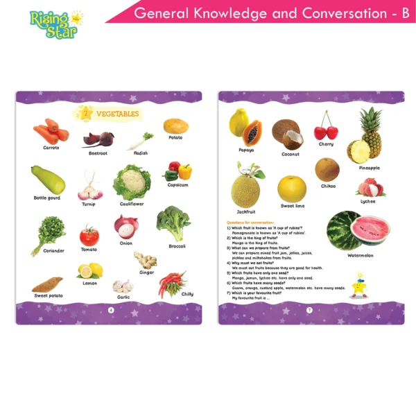 Rising Star General Knowledge and Conversation Book - B - Image 2