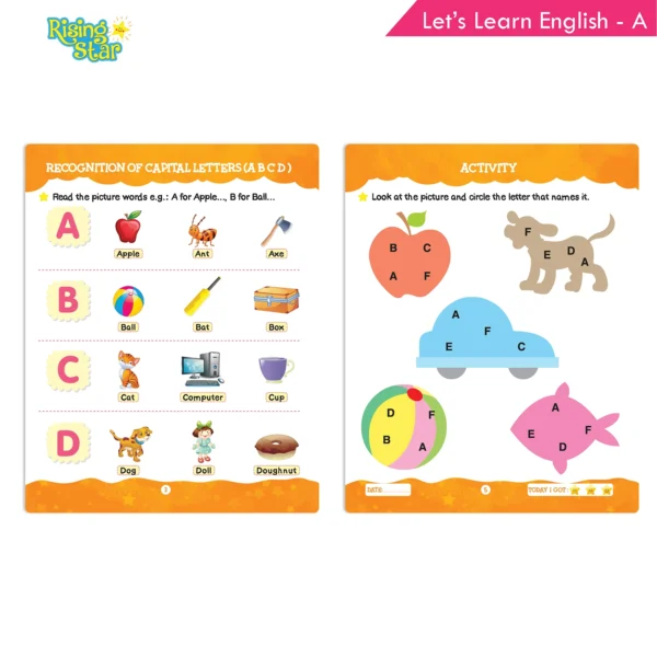 Rising Star Let's Learn English Book - A - Image 2