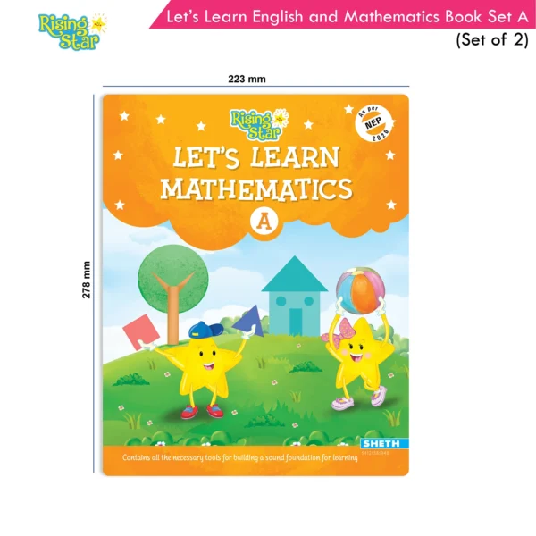 Rising Star Lets Learn English and Mathematics Book Set A (Set of 2) - Image 9