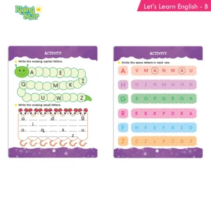 Rising Star Let's Learn English and Mathematics Book Set B (Set of 2)