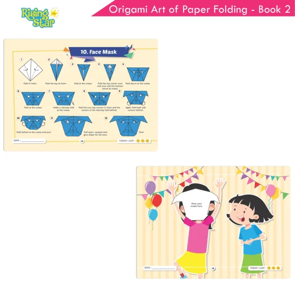 Rising Star Origami Art of Paper Folding Book - 2 - Image 5