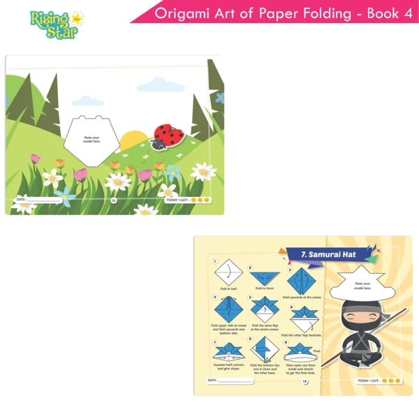 Rising Star Origami Art of Paper Folding Book - 4 - Image 4