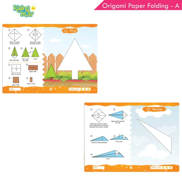 Rising Star Origami Paper Folding A - Image 6