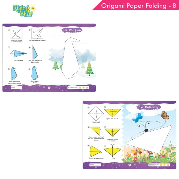 Rising Star Origami Paper Folding B - Image 6