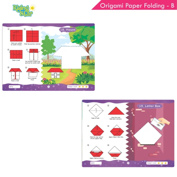 Rising Star Origami Paper Folding B - Image 8