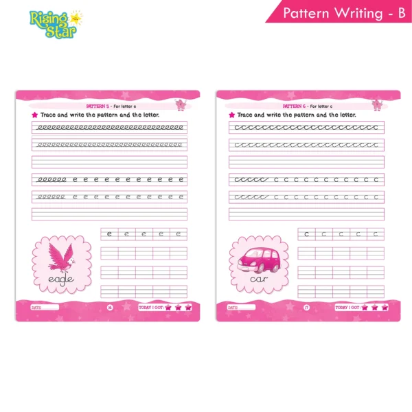 Rising Star Pattern Writing Book - B - Image 4