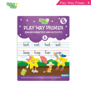 Rising Star Play Way Primer Phonic Practice and Activity Book B| Short and Long Vowel Sound Phonic Words