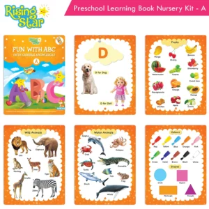 Rising Star Preschool Learning Book Nursery Kit A