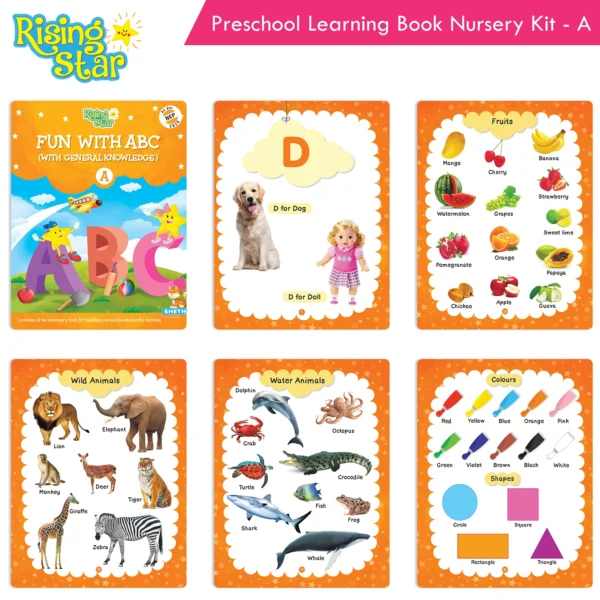 Rising Star Preschool Learning Book Nursery Kit A - Image 2