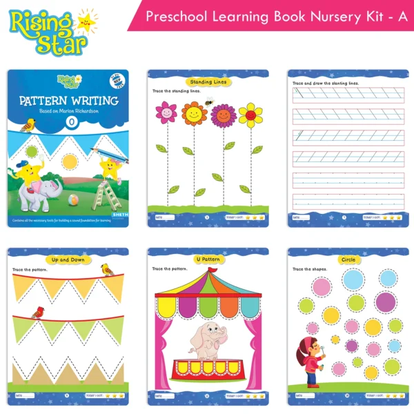 Rising Star Preschool Learning Book Nursery Kit A - Image 3