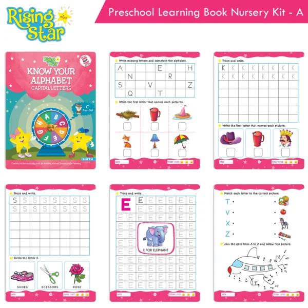 Rising Star Preschool Learning Book Nursery Kit A - Image 5