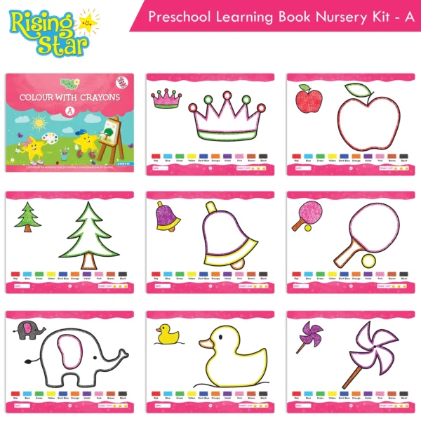 Rising Star Preschool Learning Book Nursery Kit A - Image 7