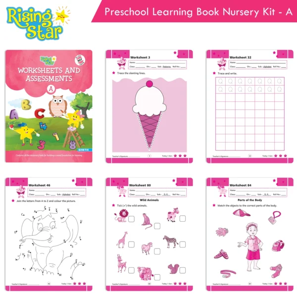 Rising Star Preschool Learning Book Nursery Kit A - Image 8