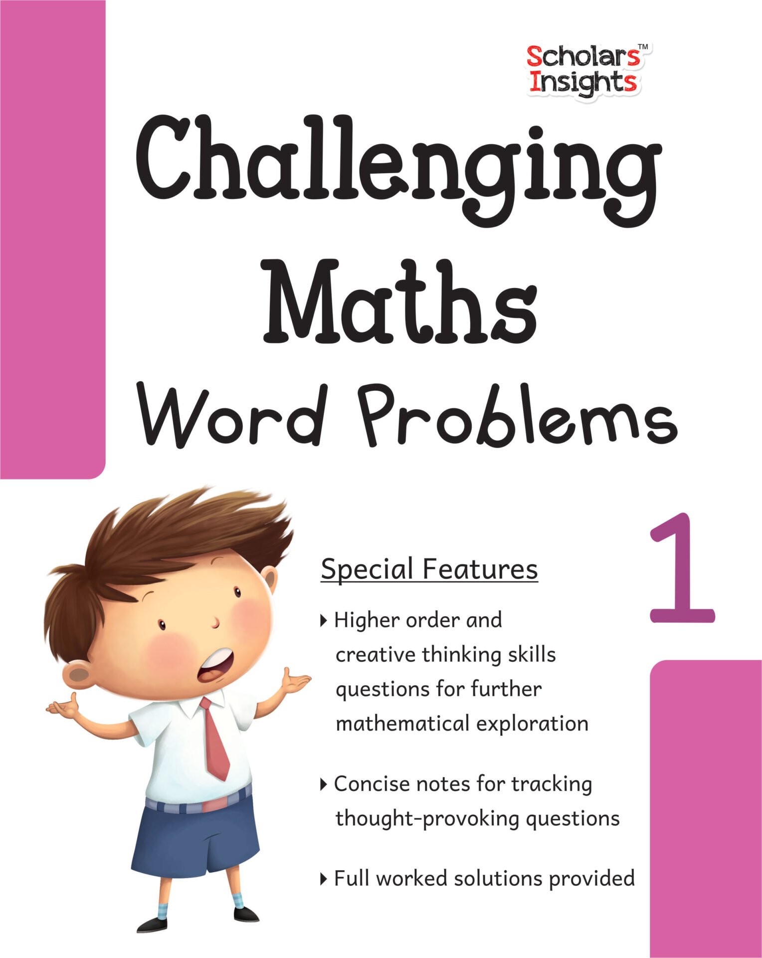 Scholars Insights Challenging Maths Word Problems Class 1 1 1