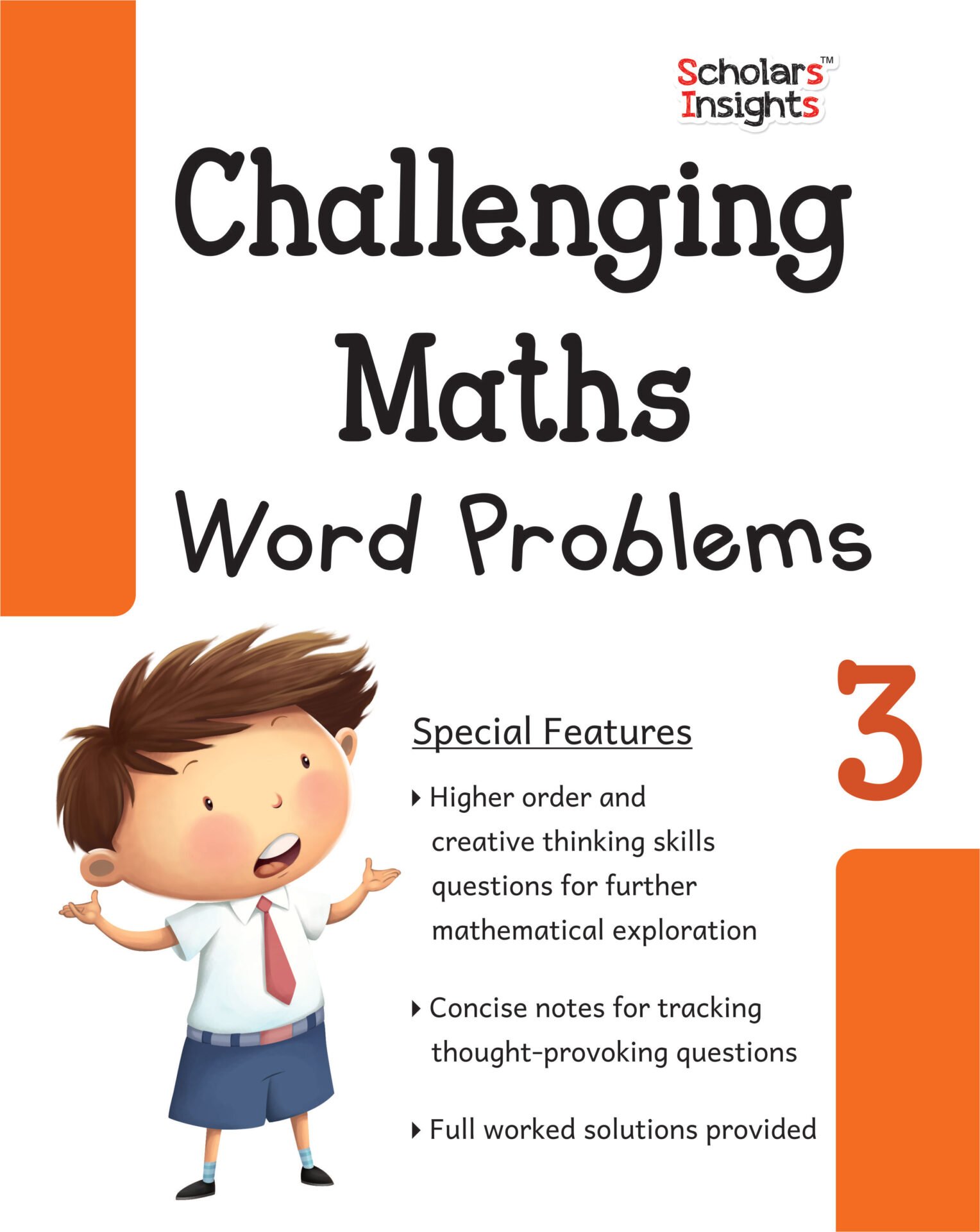 Scholars Insights Challenging Maths Word Problems Class 3 1 1